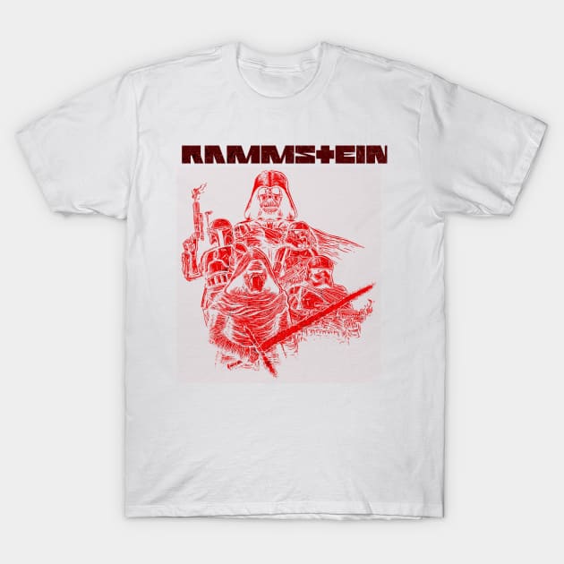 Rammstein rock T-Shirt by goksisis